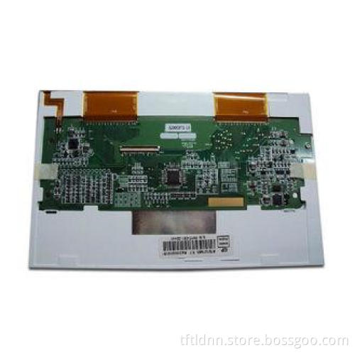 300nits LED Backlight Innolux LCD screen 800x480 lcd panel